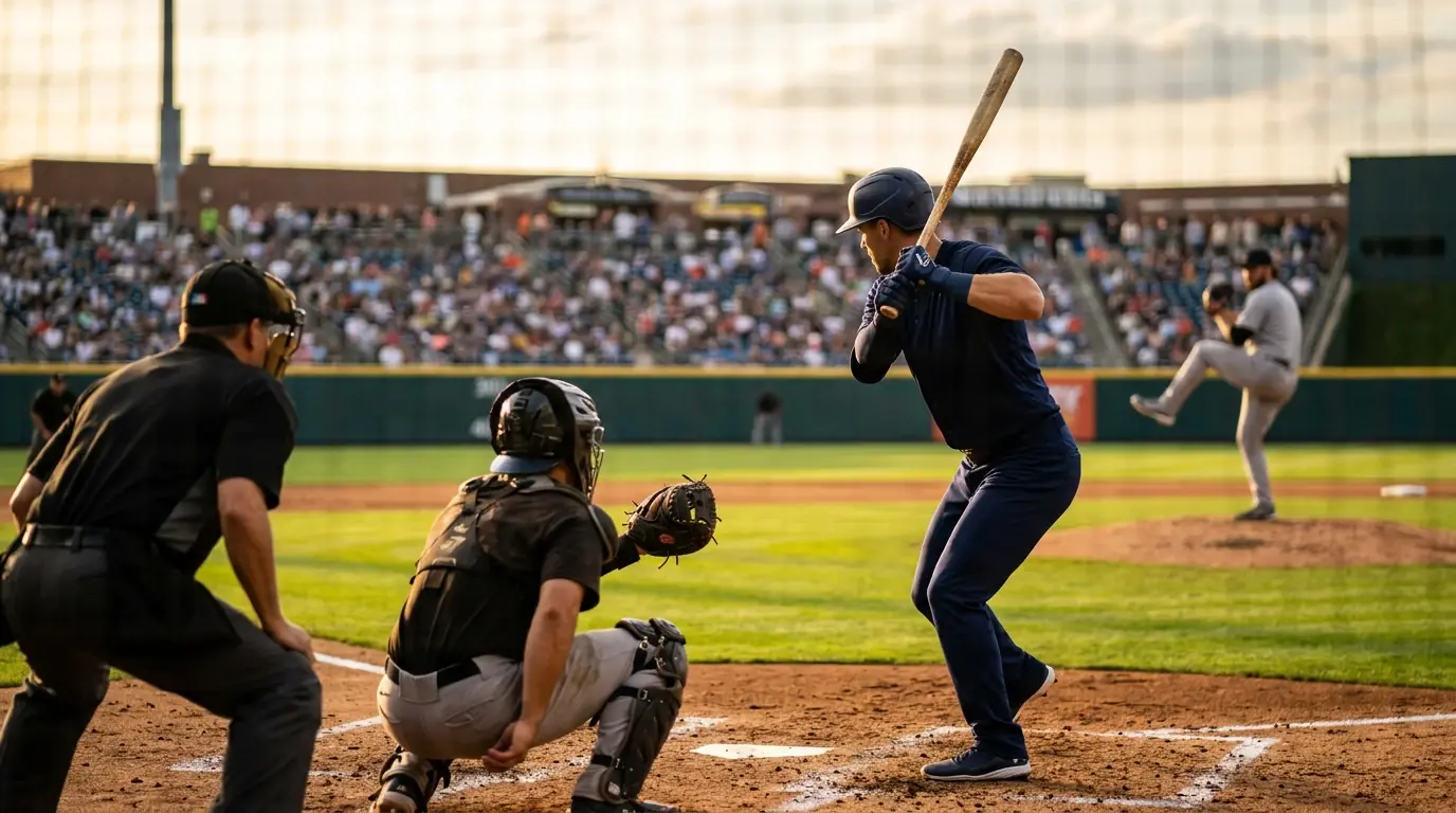 Mercados de apuestas de MLB: bateador y pitcher en acción